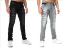 CRSM SPODNIE JEANSOWE Z DZIURAMI - 16001-1