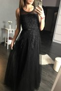 EVA & LOLA SUKIENKA CZARNY 44004-1