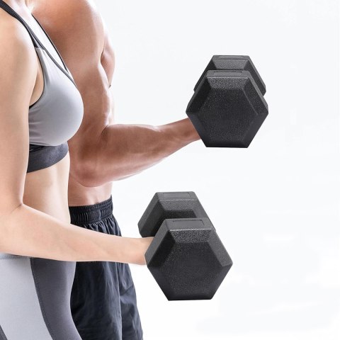 Zestaw 2 hantli OLIMP hantle 2x5 kg