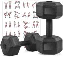 Zestaw 2 hantli OLIMP hantle 2x5 kg