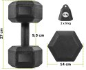 Zestaw 2 hantli OLIMP hantle 2x5 kg