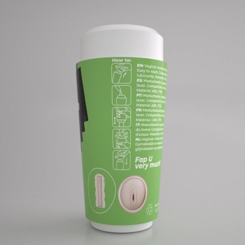 CRUSHIOUS FAPPUCINO CREAMY PUSS PORTABLE VAGINAL MASTURBATOR