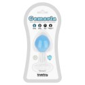 Gemoria Silicone Butt Plug (Glow-In-The-Dark) - blue