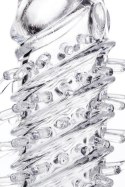 Sleeve TOYFA A-Toys Fril, with vibro bullet, TPR, transparent, 13,4 cm