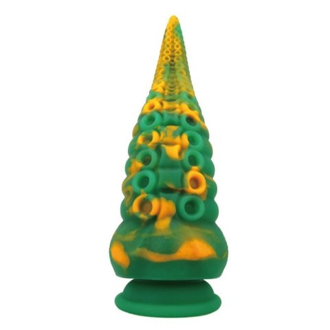 Power Monsters Abyssal Colossus - 22.5 cm Rippled Monster Silicone Dildo
