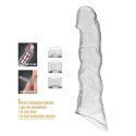 Pretty Love Extension Penis Sleeve with Modular Length Blocks Clear - 28 cm