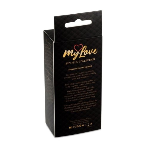 MyLove Toys - Jewellery Gold PLUG- Red