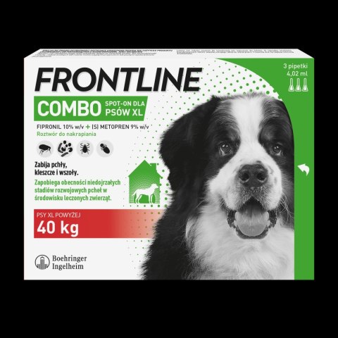 FRONTLINE Combo Spot-On Dla Psów 3x4,02ml