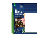 Brit Premium By Nature Adult XL Z Kurczakiem 15kg