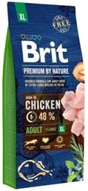 Brit Premium By Nature Adult XL Z Kurczakiem 15kg