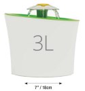 CATIT Kwiatowa Fontanna 3l