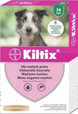 Bayer Kiltix Obroża Na Kleszcze I Pchły Dla Psa 38cm