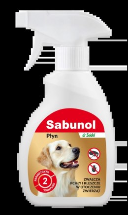 Laboratorium DermaPharm Sabunol Płyn Do Zwalczania Pcheł W Otoczeniu Zwierząt 250ml