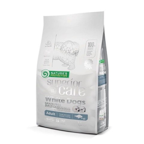 Nature's Protection Superior Care White Dogs GF White Fish Adult Small 1,5kg