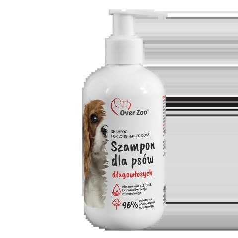 OVER ZOO Szampon Dla Psów Długowłosych 250ml