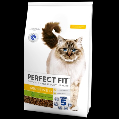 PERFECT FIT Sensitive 1+ Z Indykiem 7kg