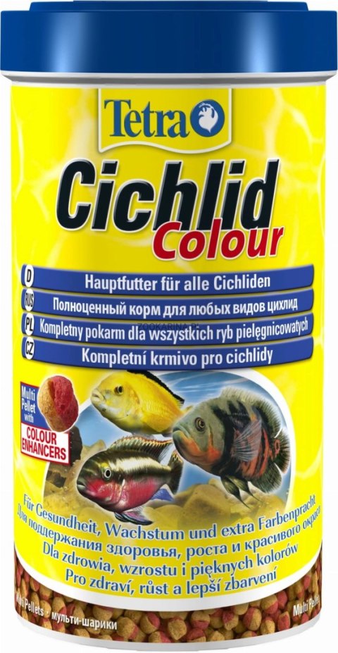 Tetra Pokarm Cichlid Colour 500ml