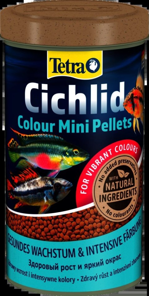 Tetra Pokarm Cichlid Colour Mini 500ml