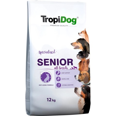 Tropidog Premium Senior 12kg