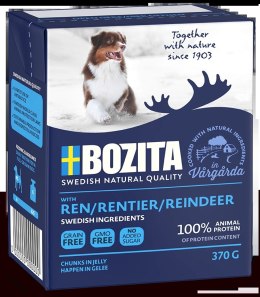 BOZITA Dog Renifer W Galarecie 370g