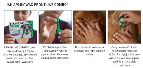 FRONTLINE Combo Spot-On Dla Psów 3x0,67ml