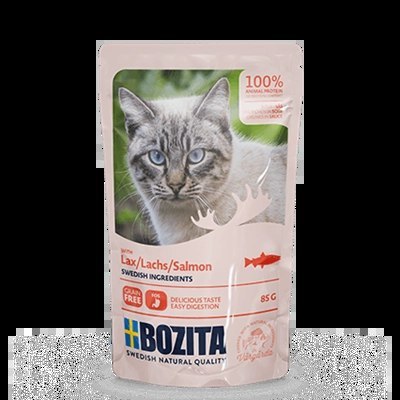 BOZITA Kawałki W Sosie Z Łososiem 85g