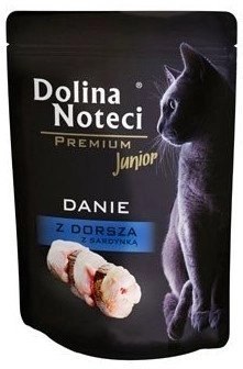 Dolina Noteci Premium Junior Danie Z Dorsza Z Sardynką 85g