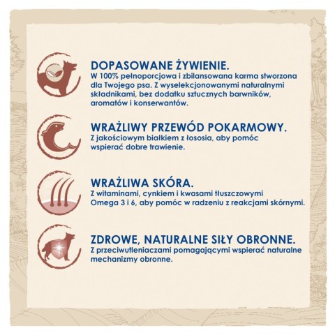 Purina Dog Chow Sensitive Adult Z Łososiem 2,5kg