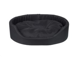 AMIPLAY Legowisko Owalne Basic Czarne L