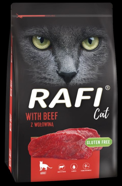 Dolina Noteci Rafi Cat Karma Sucha Dla Kota Z Wołowiną 7kg