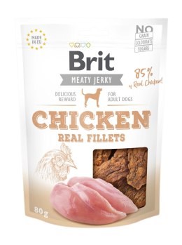 Brit Jerky Snack Chicken Fillets 80g