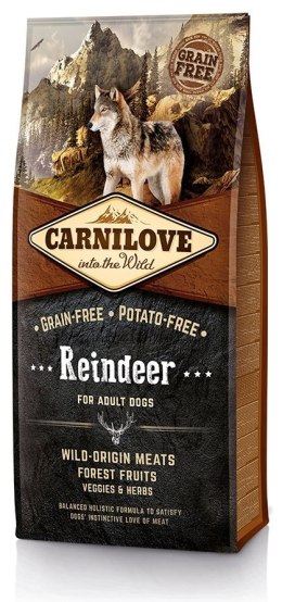 Carnilove Reindeer For Adult 12kg