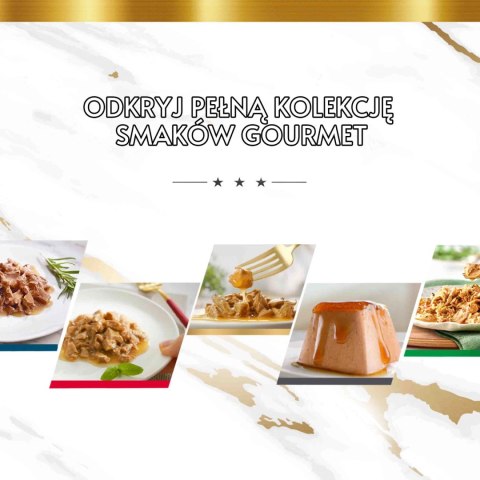 Purina Gourmet Perle Karma dla kotów mini fileciki w sosie z wołowiną i marchewką 85 g