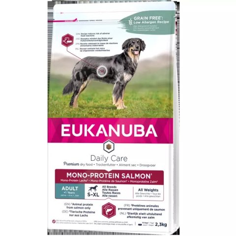 Eukanuba Daily Care Adult Mono-Protein Salmon 2,3kg