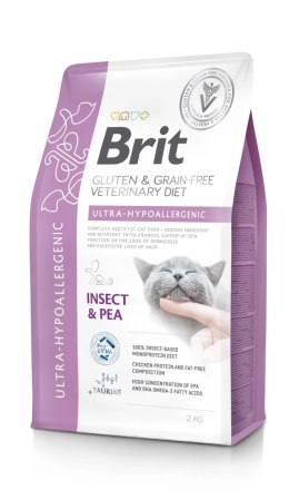 Brit GF Veterinary Diets Cat Gluten & Grain Free Ultra-Hypoallergenic 2kg
