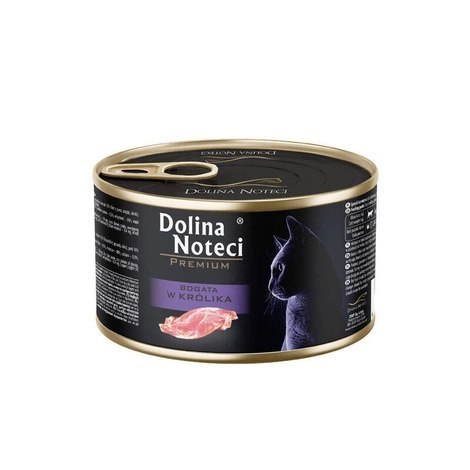 DOLINA NOTECI Premium Bogata w Królika dla Kota 185g
