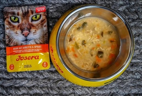 Josera Zupa Kurczak z Marchewką i Szpinakiem 70g