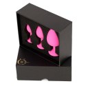 Jewellery - Silicone PLUG - SET Pink