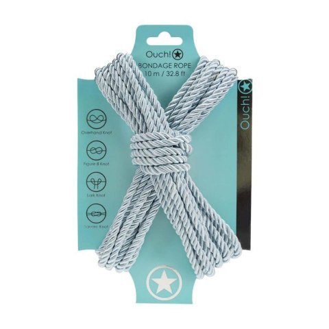 Polyester Bondage Rope - 32.8 ft / 10 m - Powder Blue
