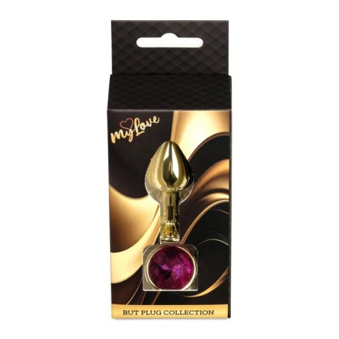 MyLove Toys - Jewellery Gold PLUG- Pink