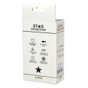 Star Collection - Silver Metal Anal Plug L - Purple Stone