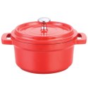 ALUMINIOWY MINI GARNEKSOSJERKA 10cm 250ml 4 KOLORY MAESTRO MR-4010