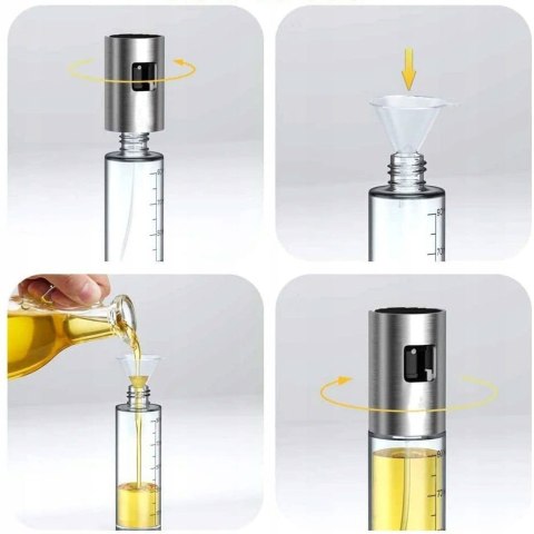 ATOMIZER SPRYSKIWACZ DO OLIWY, OCTU 100ml BRUNBESTE BB-1082