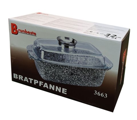 BRYTFANNA MARMUROWA 5.5L 32CM BRUNBESTE BB-1905