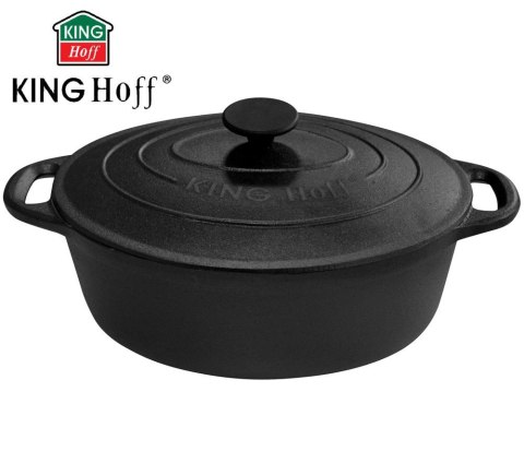 BRYTFANNA ŻELIWNA 6.2L 33cm KiNGHOFF KH-1111
