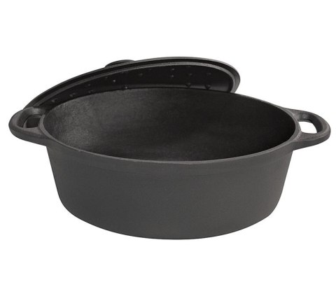 BRYTFANNA ŻELIWNA 6.2L 33cm KiNGHOFF KH-1111