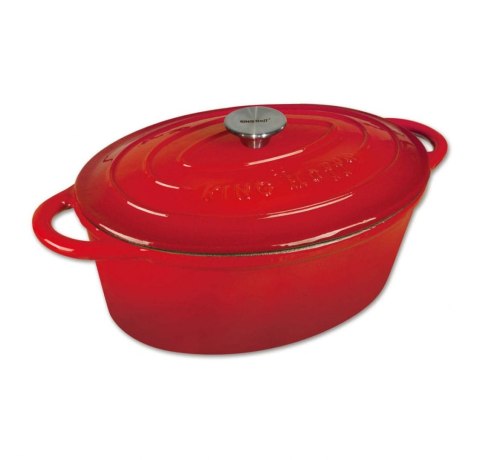 BRYTFANNA ŻELIWNA EMALIOWANA 30CM 4.5L KINGHOFF KH-1530