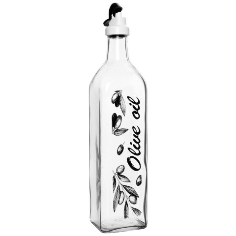 Butelka szklana na oliwę ocet przyprawy pojemnik z dozownikiem 750 ml VILDE 259167