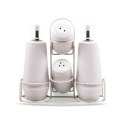 CERAMICZNY ZESTAW DO PRZYPRAW 5-ELE MAESTRO WHITE MR-20002-04S