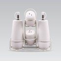 CERAMICZNY ZESTAW DO PRZYPRAW 5-ELE MAESTRO WHITE MR-20002-04S